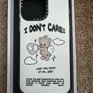 Casetify White Bear Design Phone Case iPhone 14 Pro Max